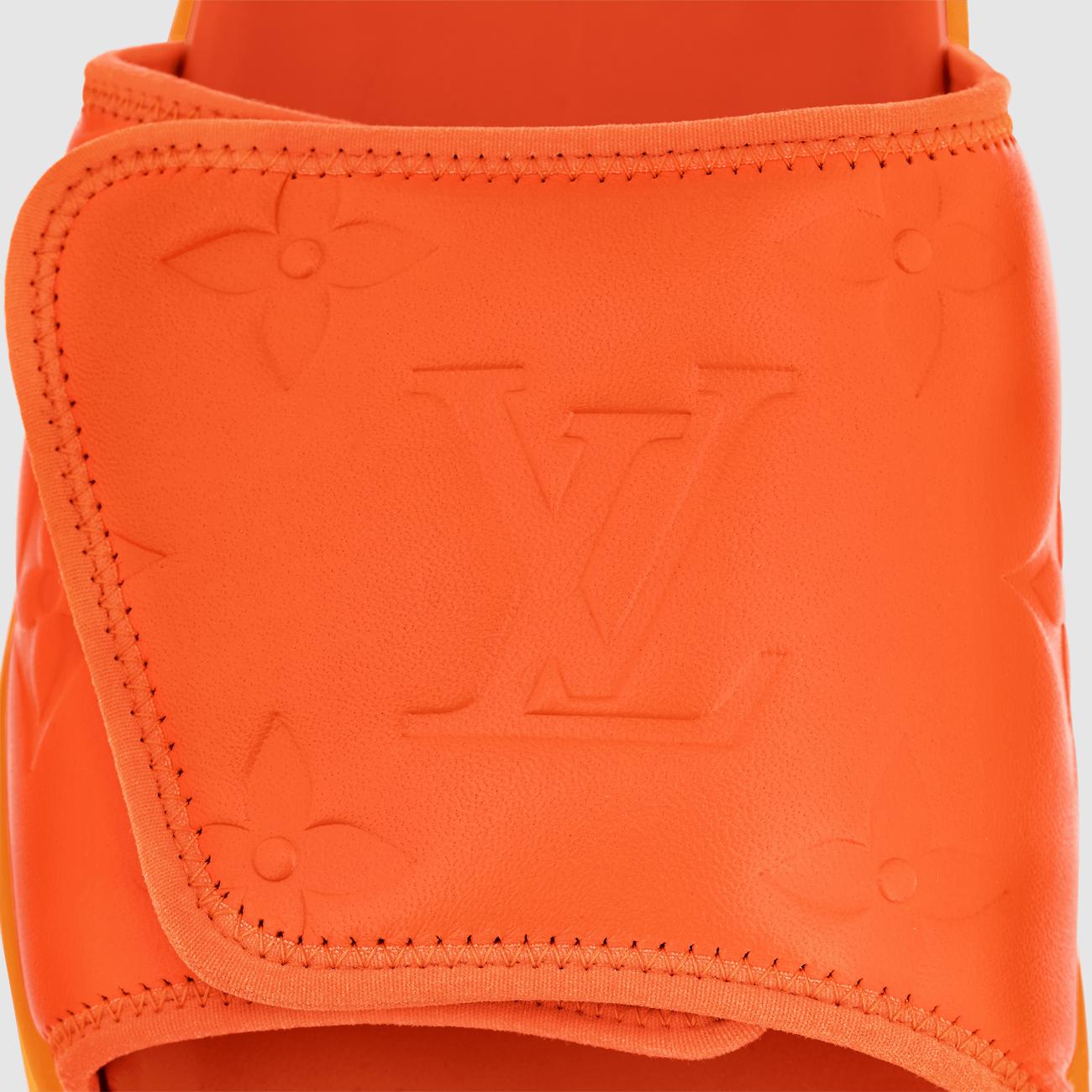 Dép Louis Vuitton Miami Mule Nam Cam